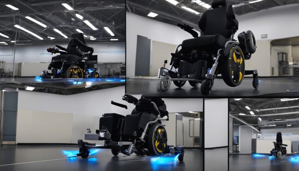 電動輪椅測試功能