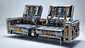 電動沙發的結構與零組件