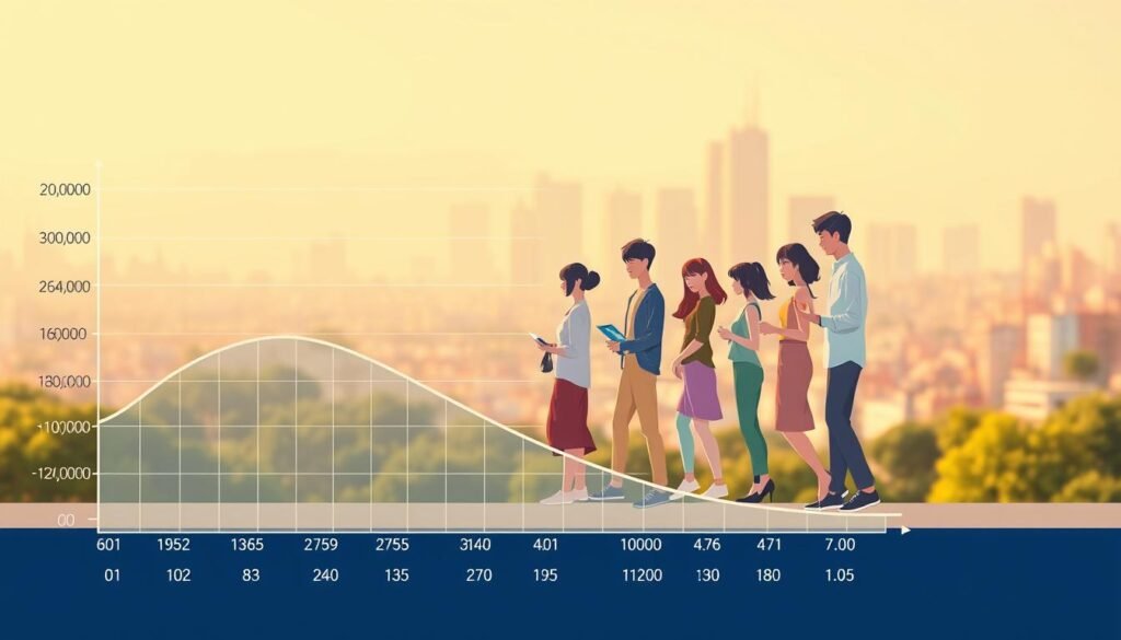A vibrant illustration depicting the "民間小額貸款本金平均攤還法" concept. The foreground showcases a detailed graph with clear lines and numerical data, representing the gradual reduction of the principal loan amount over time. In the middle ground, a group of diverse individuals are shown, each making regular loan repayments, conveying the inclusive nature of this financial solution. The background features a serene, warm-toned cityscape, evoking a sense of financial stability and progress. The lighting is soft and natural, creating a welcoming atmosphere. The overall composition is well-balanced, with a clean, modern aesthetic that effectively communicates the advantages of the "民間小額貸款本金平均攤還法" approach. A vibrant illustration depicting the "民間小額貸款本金平均攤還法" concept. The foreground showcases a detailed graph with clear lines and numerical data, representing the gradual reduction of the principal loan amount over time. In the middle ground, a group of diverse individuals are shown, each making regular loan repayments, conveying the inclusive nature of this financial solution. The background features a serene, warm-toned cityscape, evoking a sense of financial stability and progress. The lighting is soft and natural, creating a welcoming atmosphere. The overall composition is well-balanced, with a clean, modern aesthetic that effectively communicates the advantages of the "民間小額貸款本金平均攤還法" approach.