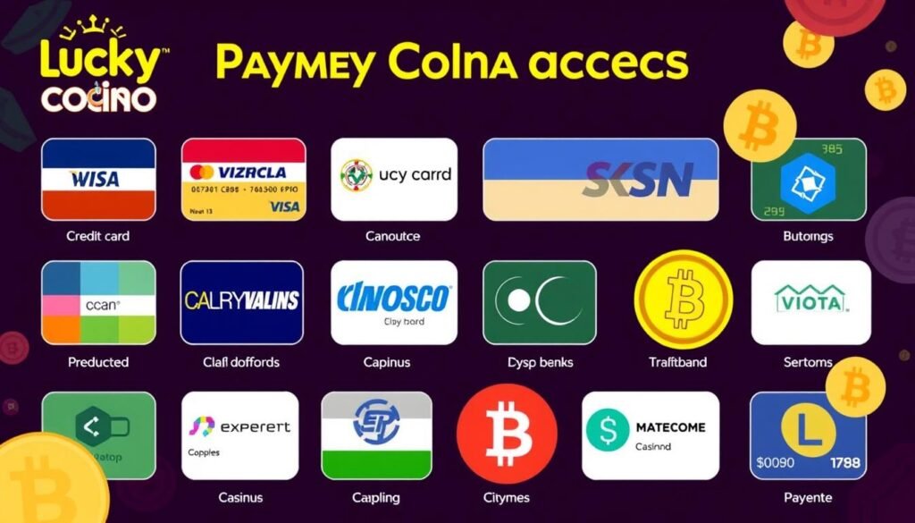 Lucky Cola Casino payment methods