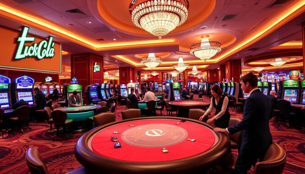 LuckyCola Casino live games
