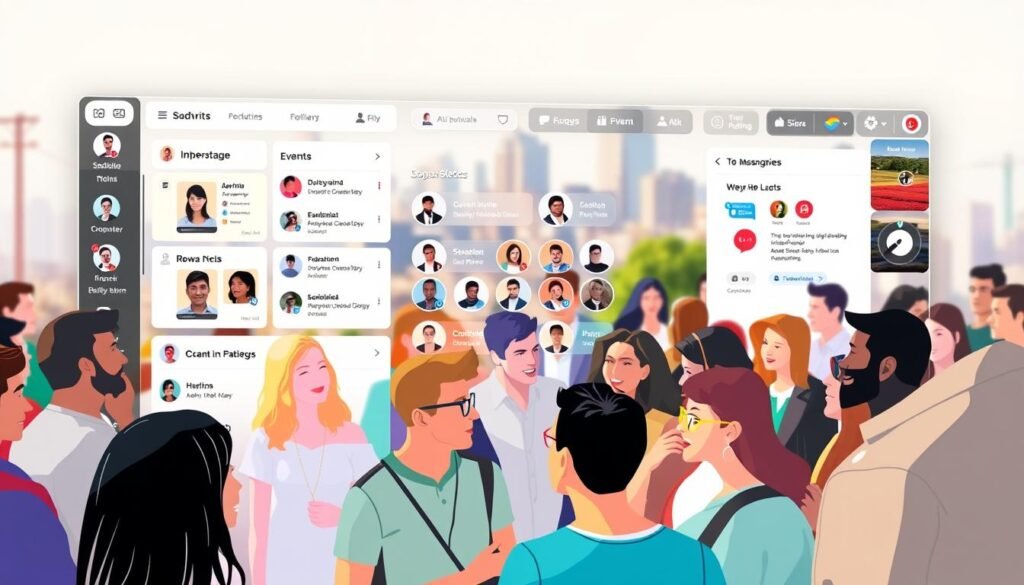 優塔社群互動功能