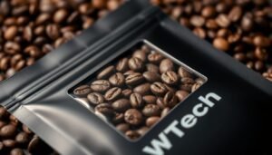 packaging of coffee beans