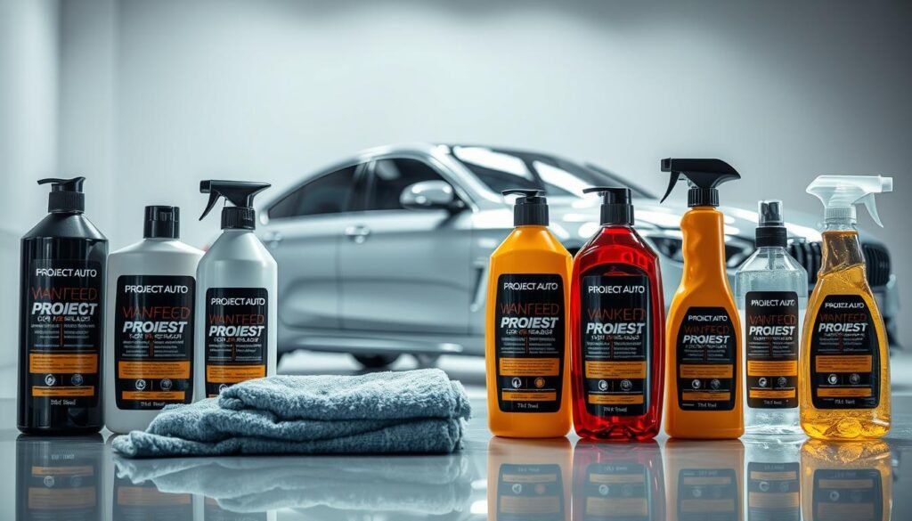 洗車用品清潔效果展示