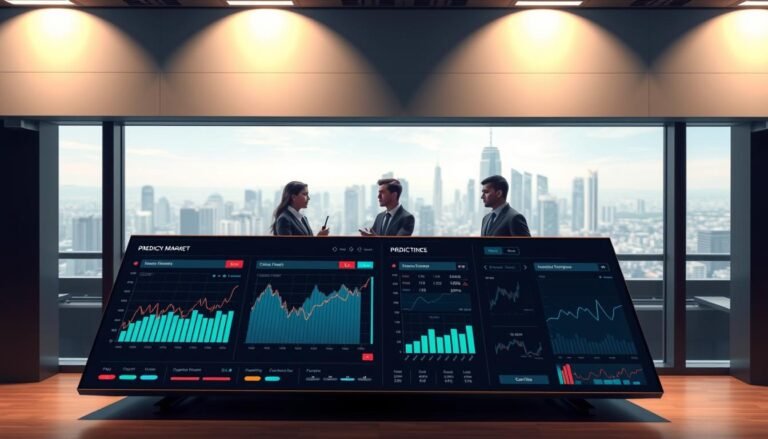 優塔market預測市場交易介面示意圖